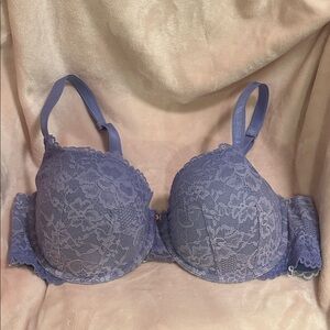 FLORAL LACE BALCONETTE BRA BLUE PERIWINKLE OMBRÉ by Savage X Fenty